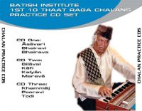 Ten Thaat Raga Chalan Booklet/CD Set - by S D Batish and Ashwin Batish